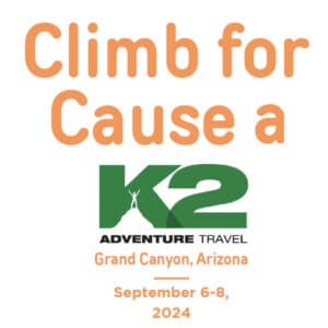 K2 Adventure Travel and Frontline Healing Foundation have joined forces to offer an unparalleled hiking adventure that supports our cause. Climb for a Cause - Grand Canyon, Arizona September 6-8,2024 Join us on the Frontline Healing Foundation Climb for a Cause trip. We will be offering 26 spots at $2,500 per person to attend. (** Only 24 spots left **) FIND OUT MORE!