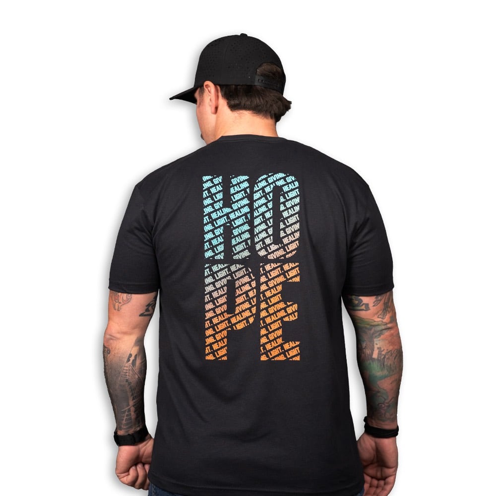 Kyle Morgan - HOPE T-shirt (back)