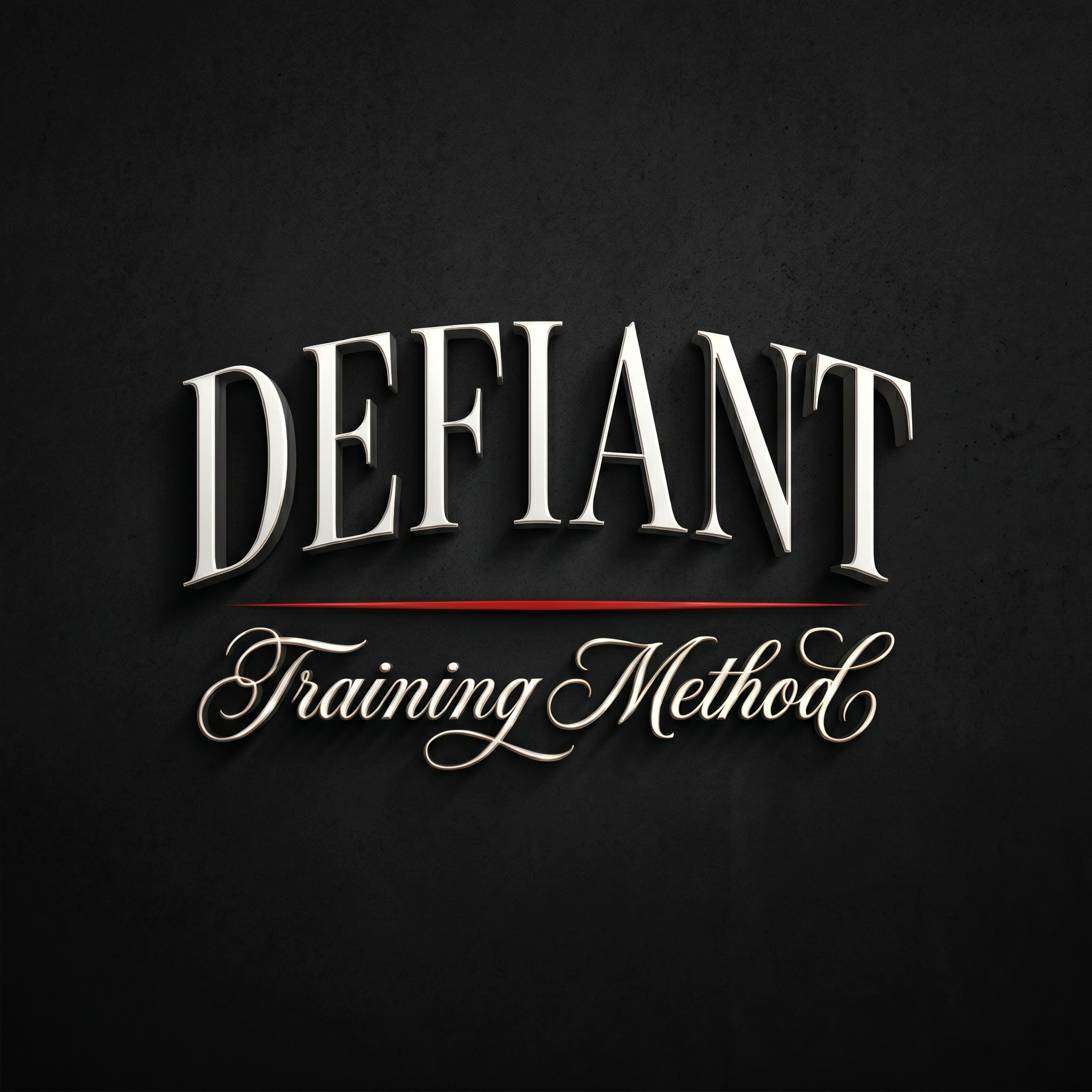 Defiant Training Method